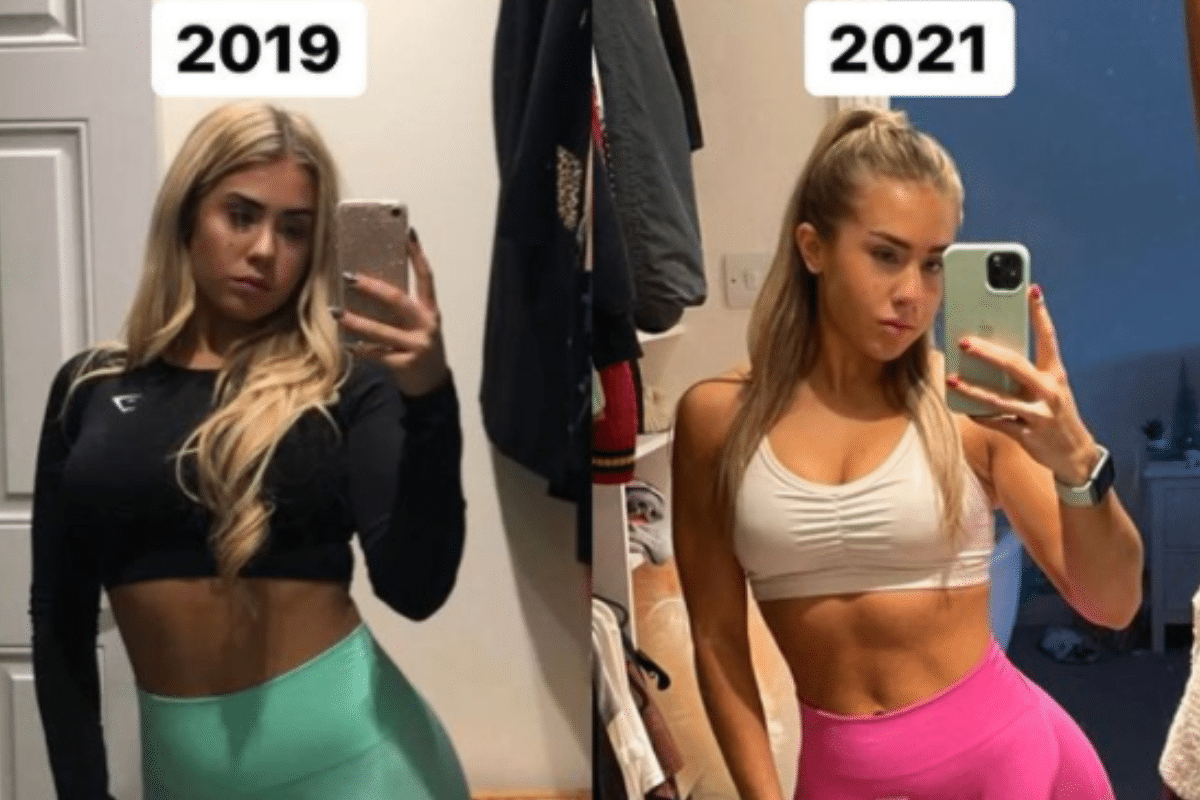 Con su antes y después, influencer pide a seguidores “no dejar que el fitness se apodere de tu vida”