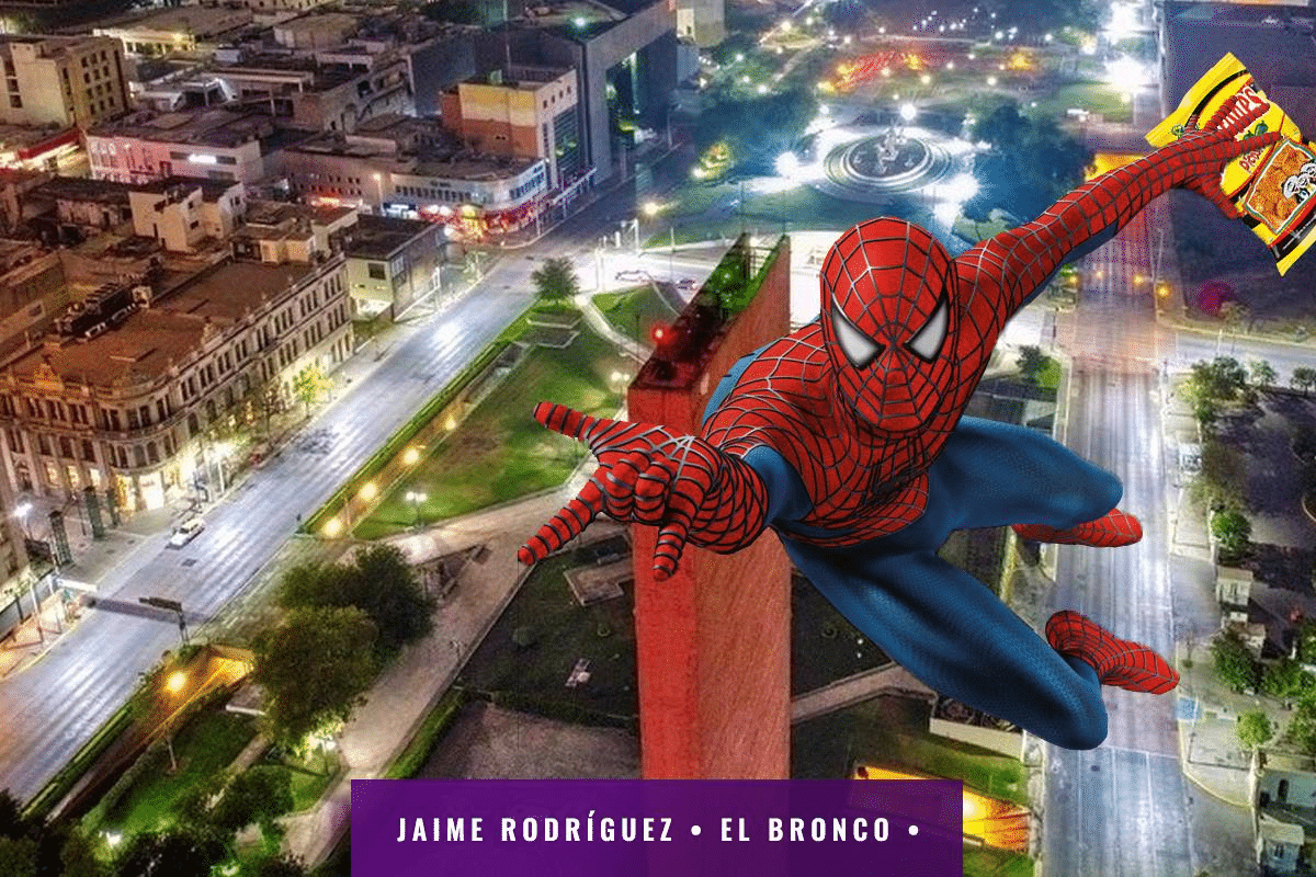 El Bronco, invita a festejar el spiderverse en la Macroplaza: “caiganle disfrazados”