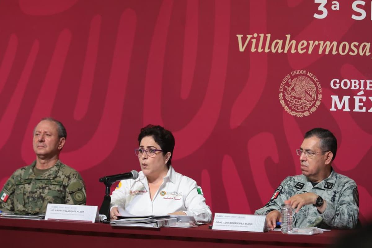 Foto: especial | Laura Velázquez Alzúa, coordinadora nacional de Protección Civil.