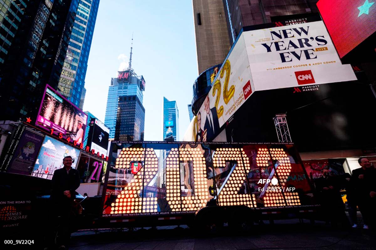 Nueva York reduce celebración de Año Nuevo en Times Square por Ómicron