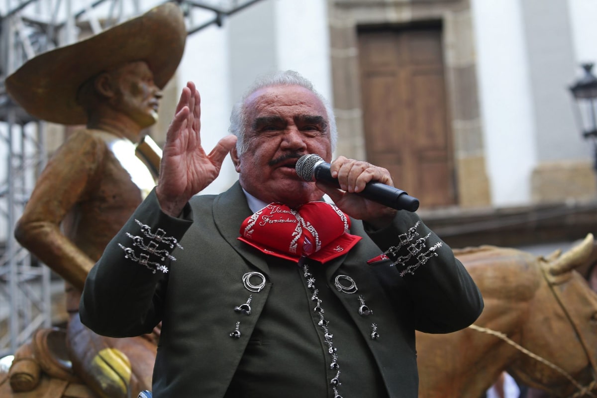 Foto: Cuartoscuro | Políticos expresaron su pésame en redes tras la muerte de Vicente Fernández.