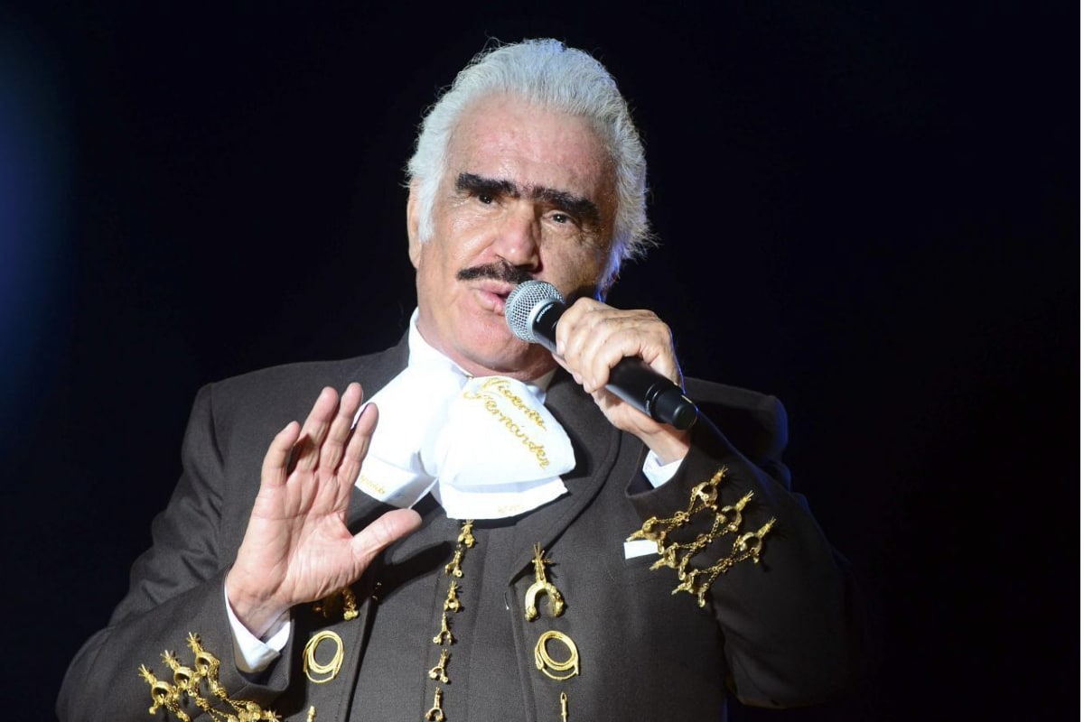 Foto: Cuartoscuro | El cantante Vicente Fernández murió este sábado a los 81 años.