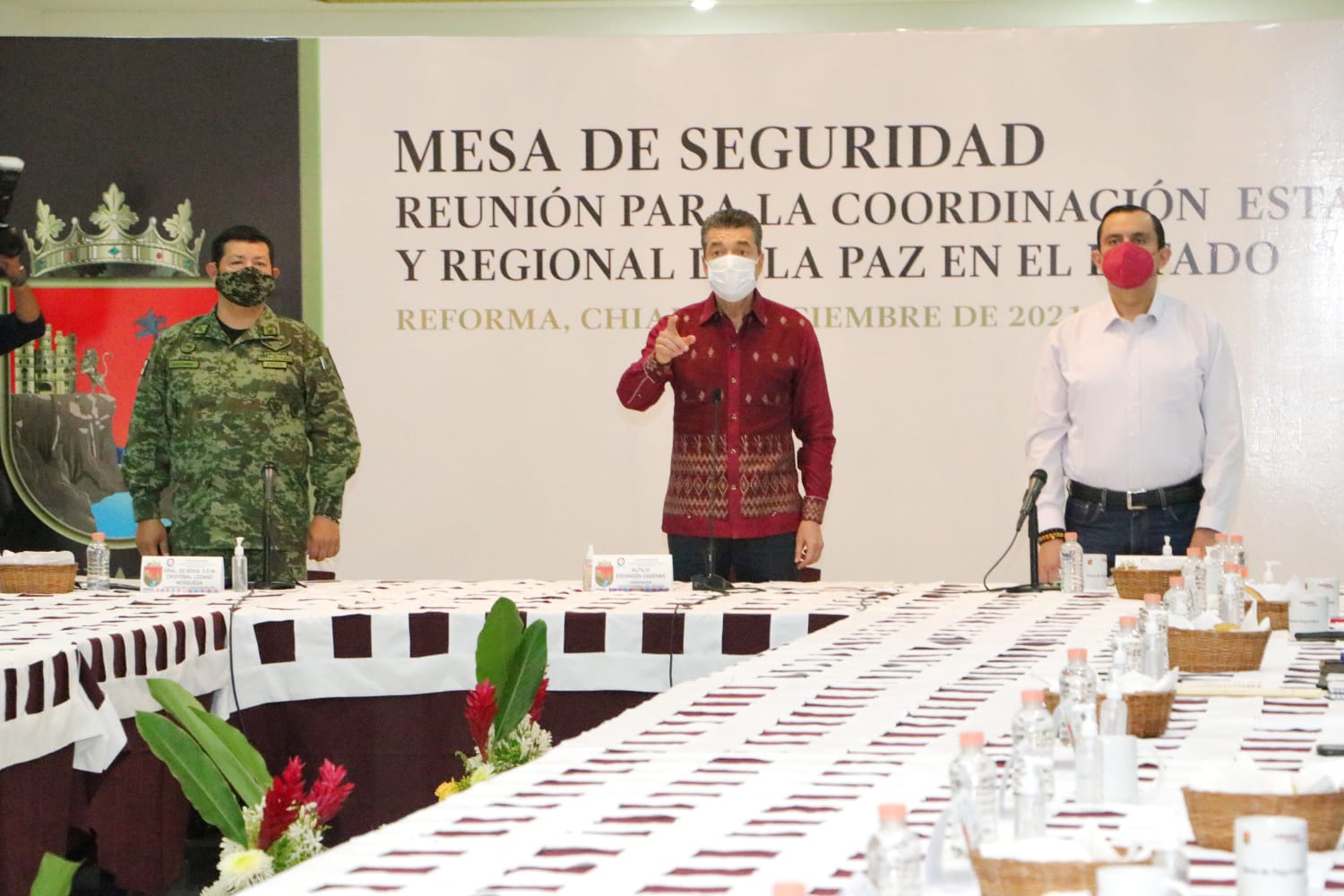 Foto: Cortesía | Rutilio Escandón Cadenas envió un abrazo fraternal a las chiapanecas y los chiapanecos