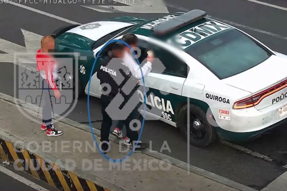 Foto: captura | El asaltante terminó detenido tras pasar a comprar un tamal.