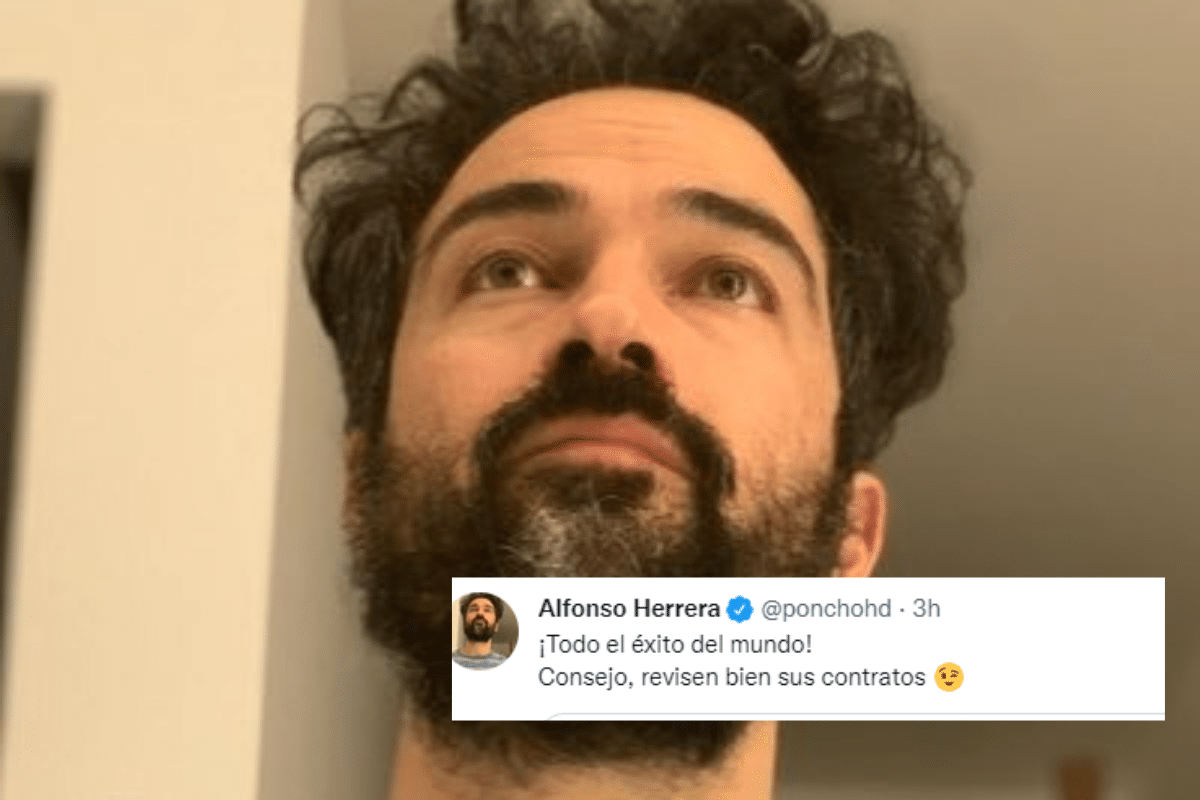 Foto: Twitter/ Alfonso Herrera manda consejos a la nueva generación de 'Rebelde'