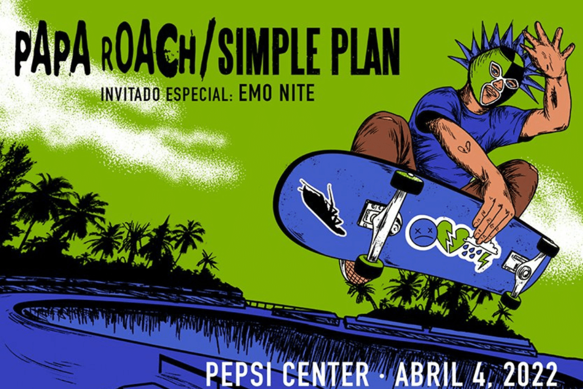 Foto: Twitter/ @ocesa_total | ¡Su primera vez! Simple Plan y Papa Roach en CDMX, te contamos todo