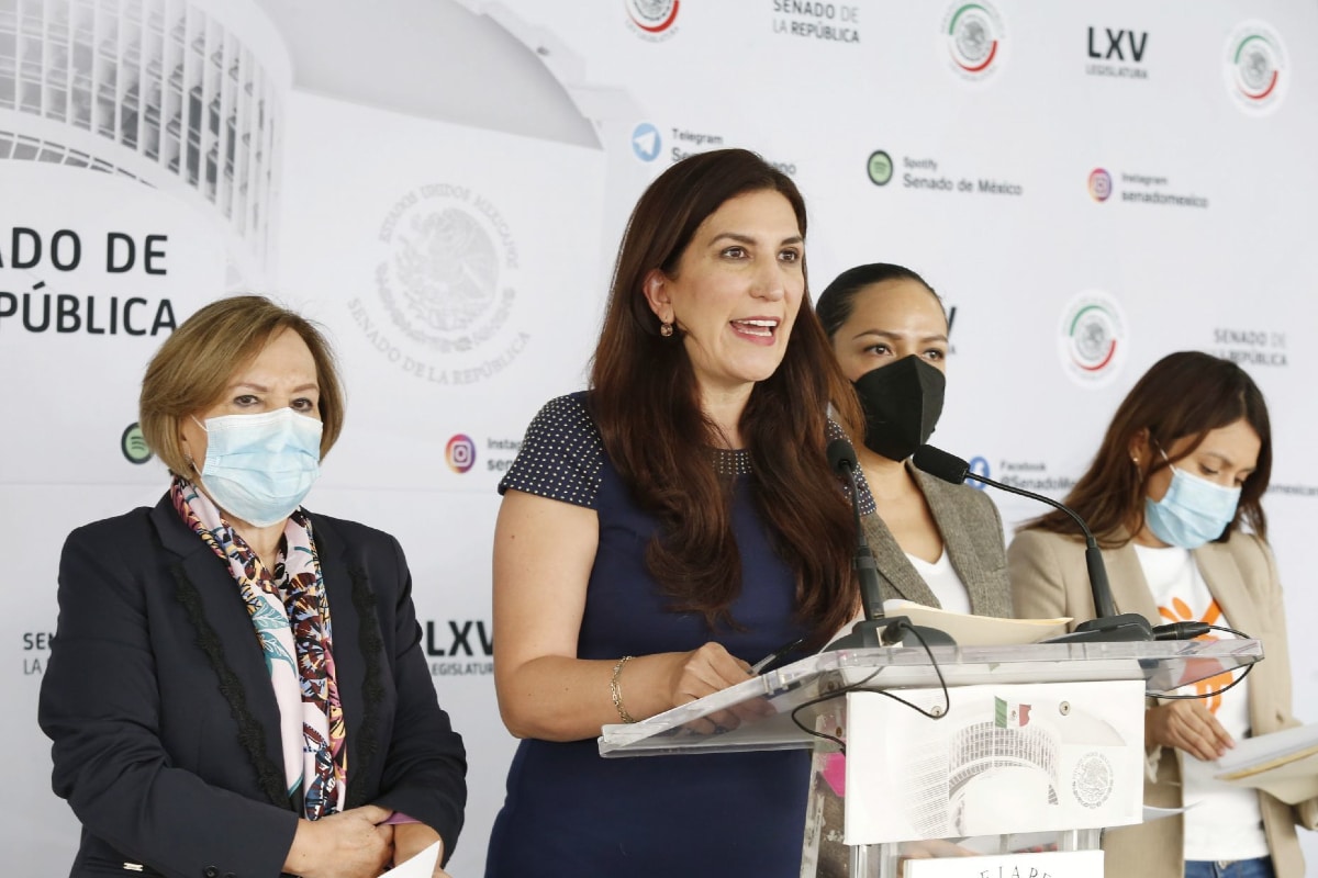 Foto: Cuartoscuro | Kenia López, vice coordinadora del PAN en el Senado.