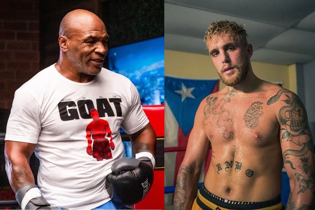 Foto: Facebook Mike Tyson/ Instagram @jakepaul | MikeTyson desmintió una supuesta pelea contra Jake Paul.