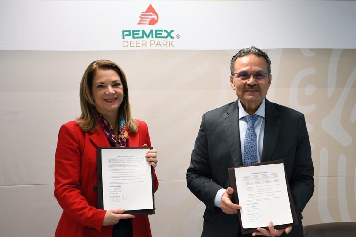 Foto: @Pemex | Octavio Romero, director de Pemex.