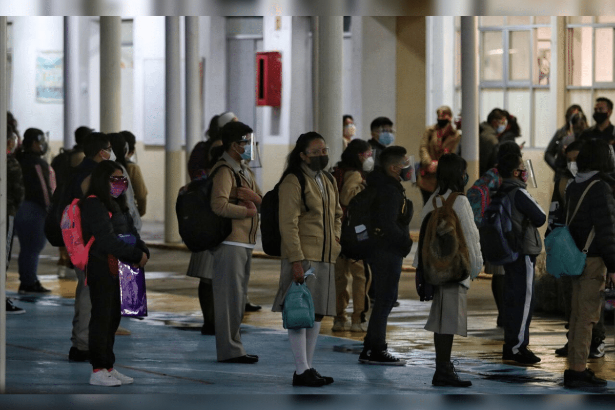 Foto: Cuartoscuro | Ante el aumento de casos covid, el lunes 3 de enero se regresa a clases presenciales bajo las recomendaciones sanitarias, anunció la SEP