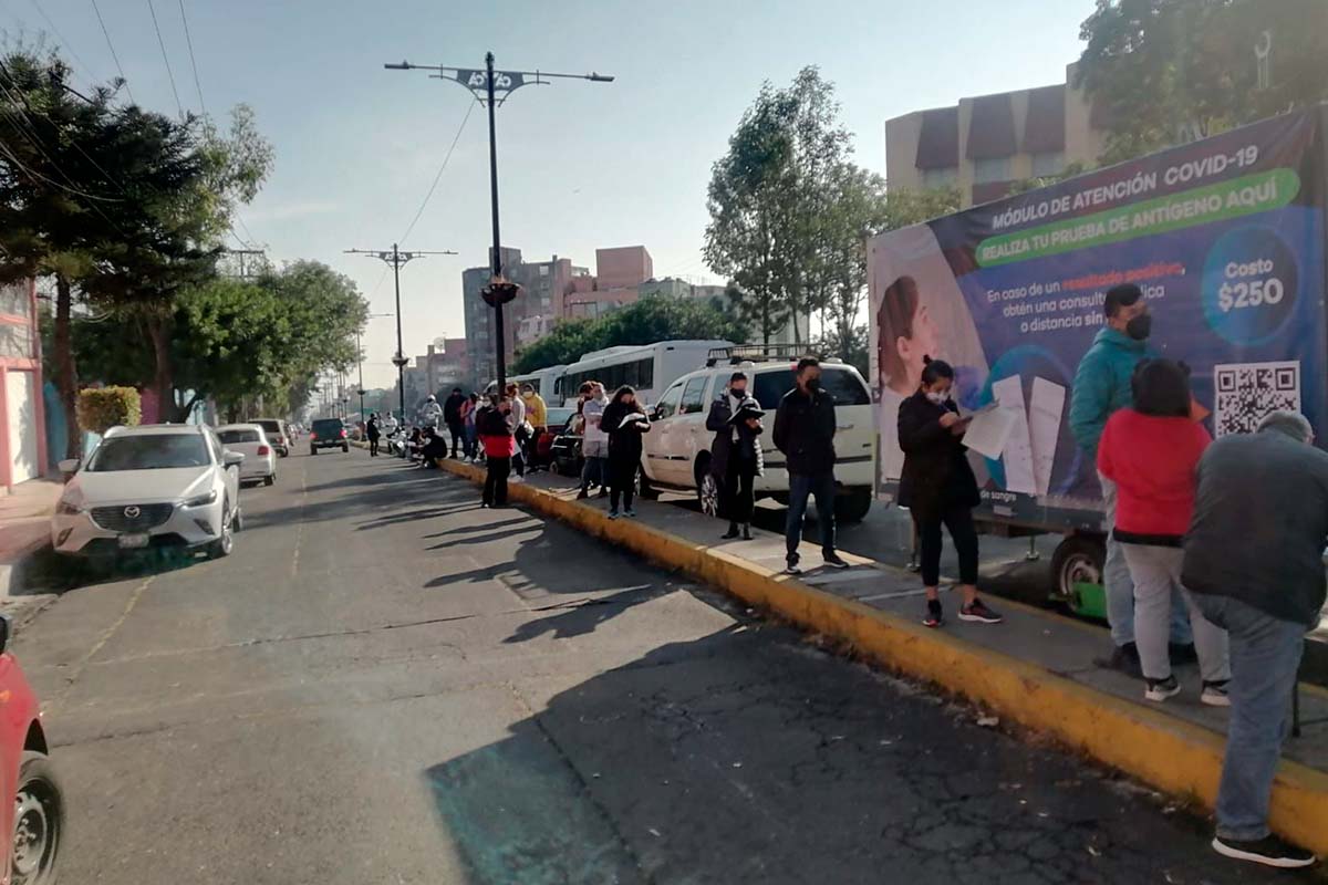 Módulos de pruebas Covid en Álvaro Obregón pasan evaluación de la CDMX