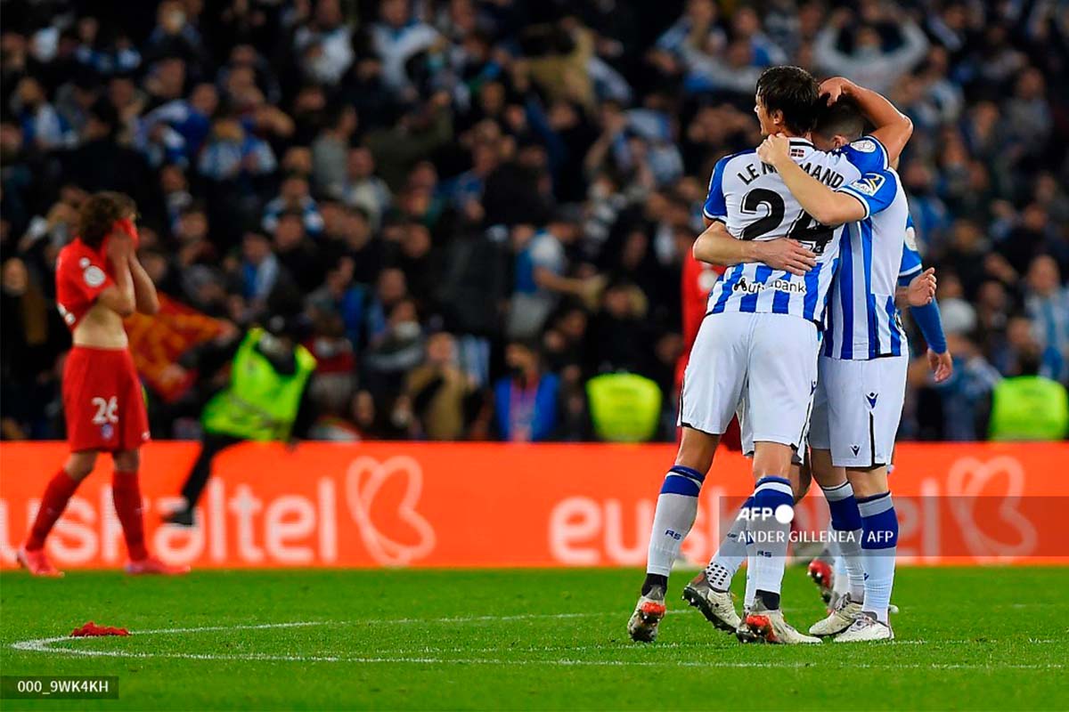 Real Sociedad se impone al Atlético en la Copa del Rey