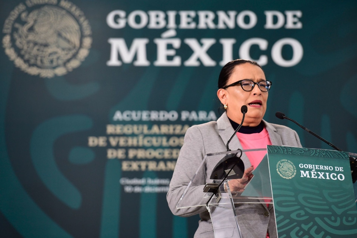 Foto: Cuartoscuro | Rosa Icela Rodríguez, titular de la Secretaría de Seguridad y Protección Ciudadana.