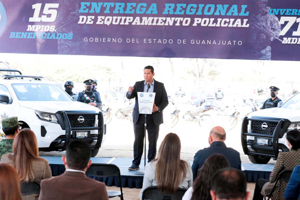 Guanajuato fortalece policías municipales