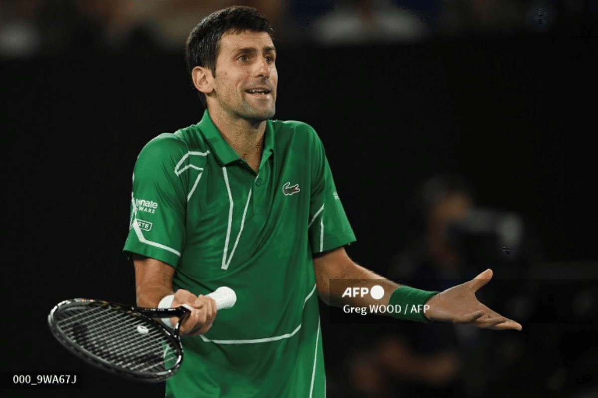 Foto: AFP | Novak Djokovic tuvo que abandonar Australia luego de que la justicia australiana rechazara su recurso contra su deportación