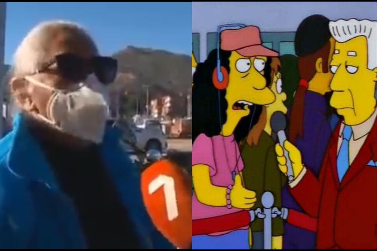 Foto: especial | La escena de la abuelita fue comparada con un capítulo de Los Simpson.