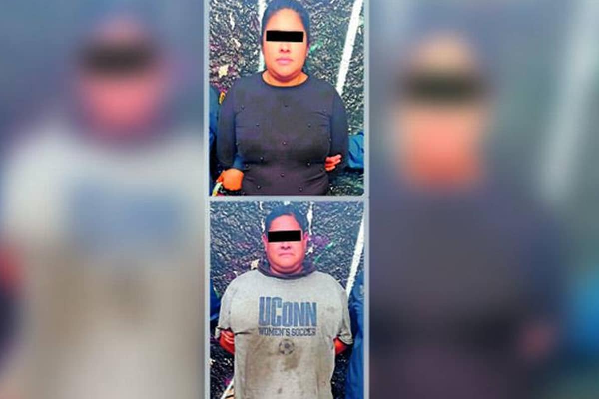 Foto: SSC | La pareja fue detenida cuando realizaban la entrega de un juguete.