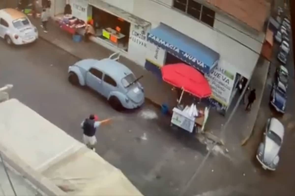 Foto: captura | El enfrentamiento a balazos dejó una persona detenida y una lesionada.