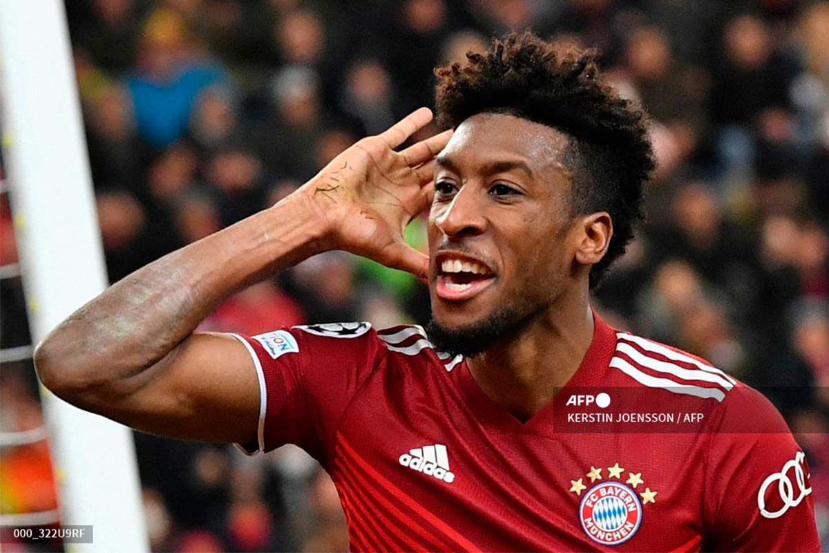 Coman evita derrota del Bayern ante Salzburgo en Champions