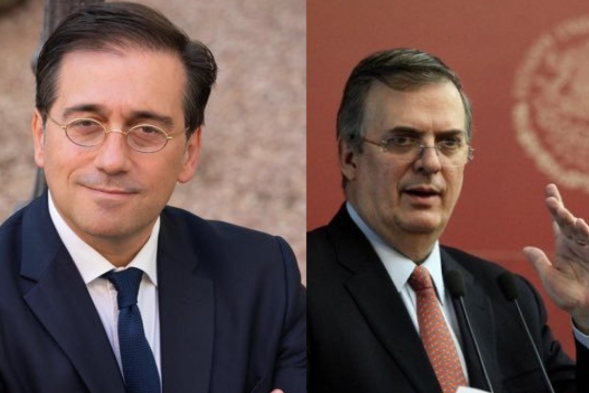 Foto: Twitter/ @jmalbares y @m_ebrard | Anuncia Ebrard, reunión con canciller de España el 9 de marzo