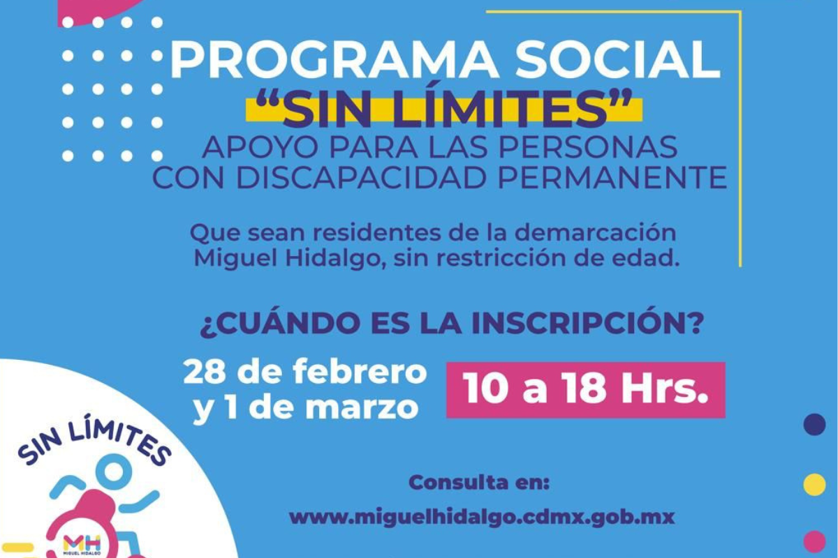 Foto:Especial | Abre MH convocatoria para programa de personas con discapacidad