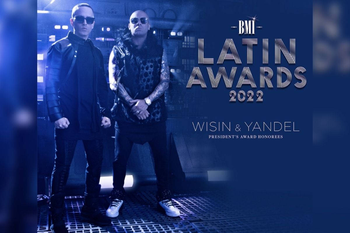 Foto: Twitter/@bmi|Wisin y Yandel tendrán un homenaje durante los premios BMI 2022