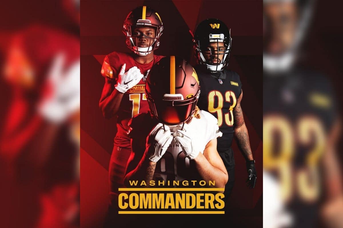 Foto: Twitter / @Commanders | El futuro está aquí. Washington es ahora Commanders