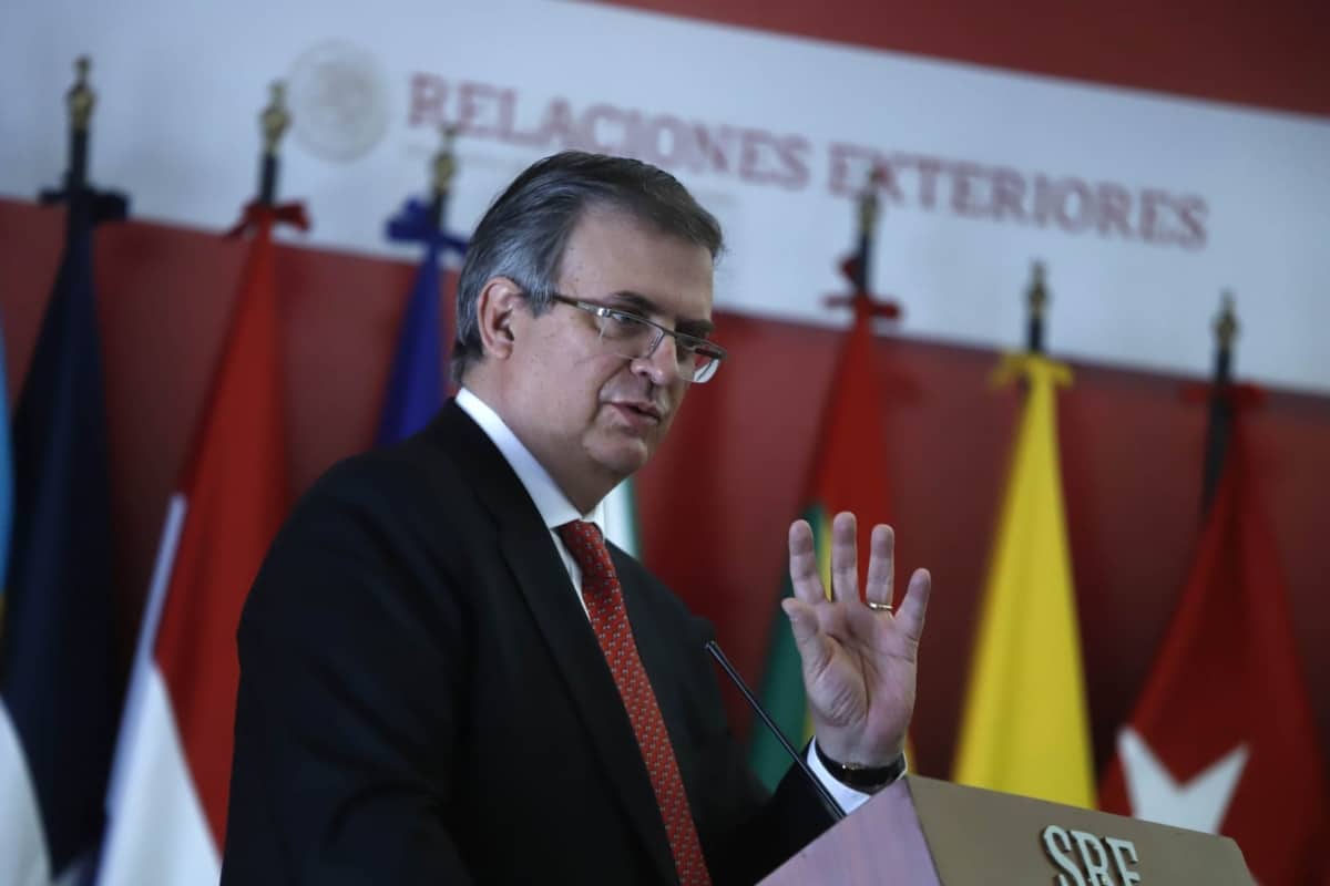 El canciller Ebrard destacó que México no impondrá sanciones a Rusia de manera unilateral.