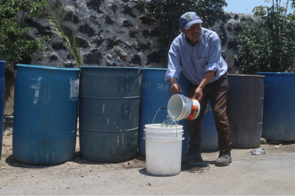 Autoridades señalaron que el agua de las presas se encuentra por debajo del volumen mínimo.