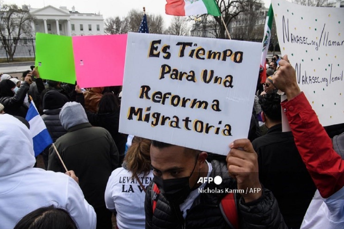 migrantes- protesta