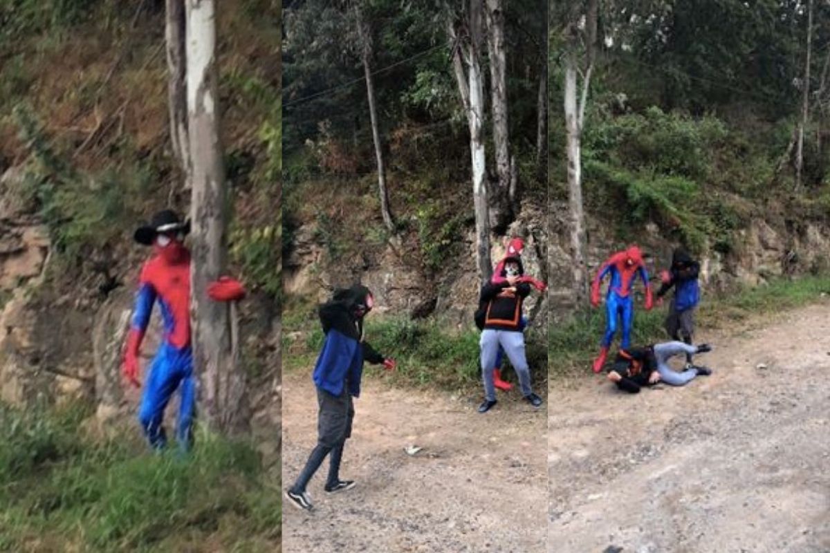 Foto: Captura de pantalla|Capta Google Maps a Spider-Man Cowboy...¿es bueno o malo