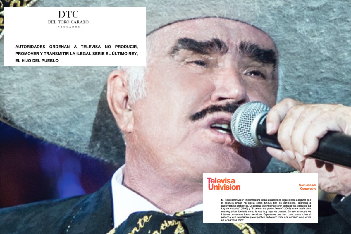 Foto: Twitter/ @_VicenteFdez | ¡Que siempre sí! Televisa afirma que la bioserie de Vicente Fernández sí se estrenará