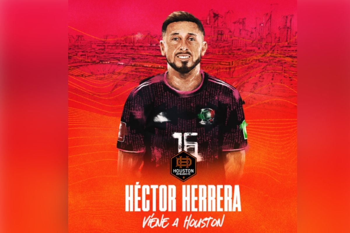 Foto: Twitter/@HoustonDynamo|¡Por fin la espera ha terminado!: Houston Dynamo recibe a Héctor Herrera