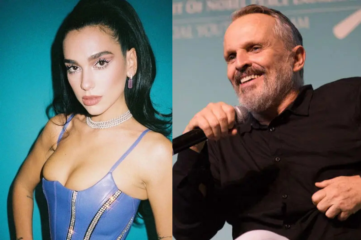 Dua Lipa, acusada de plagiar a Miguel Bosé.