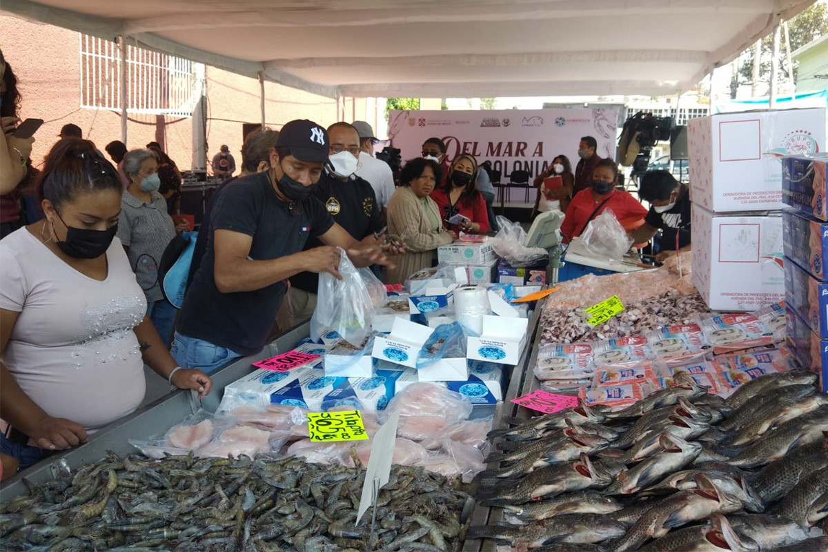 “Del Mar a tu Colonia”, impulsa Sedeco pescado barato y de calidad