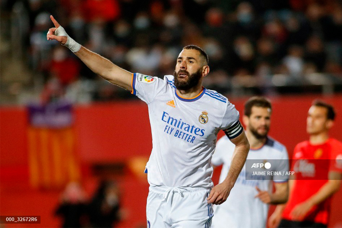 Real Madrid golea 3-0 en Mallorca y amplia su ventaja al frente de la Liga