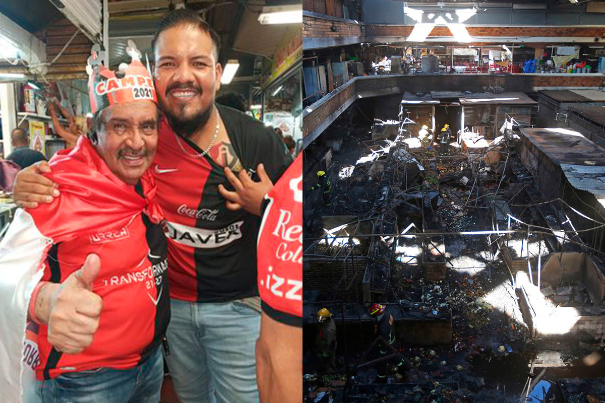 Puesto que regaló tortas por campeonato del Atlas, local afectado en incendio de Guadalajara