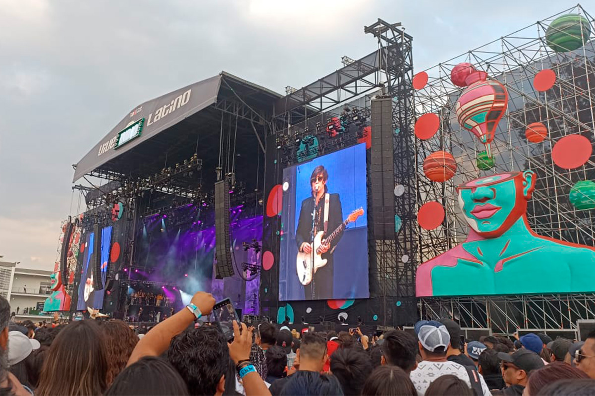 Siddartha sumó su cuarta participación en el Vive Latino.