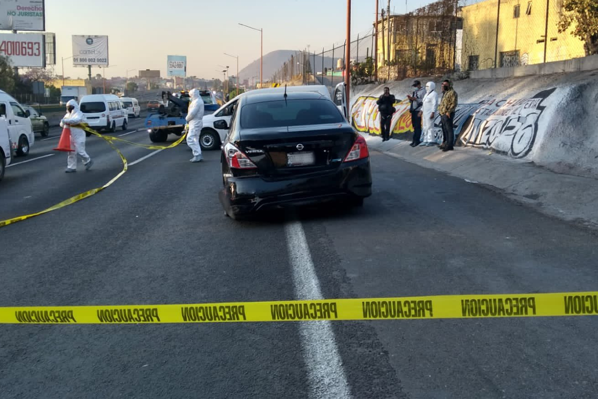 Un presunto ladrón murió tras balacera en la México- Pachuca.