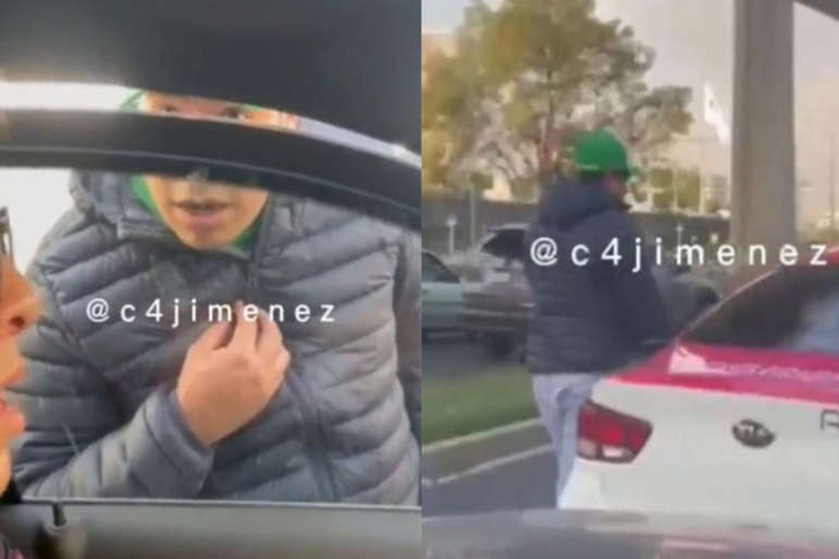 El presunto montachoques fue exhibido en video.