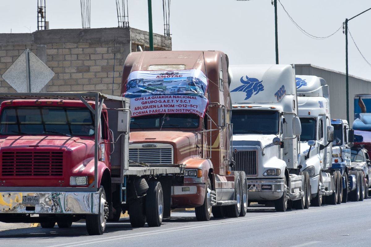 Los transportistas exigen mayor seguridad en carreteras.