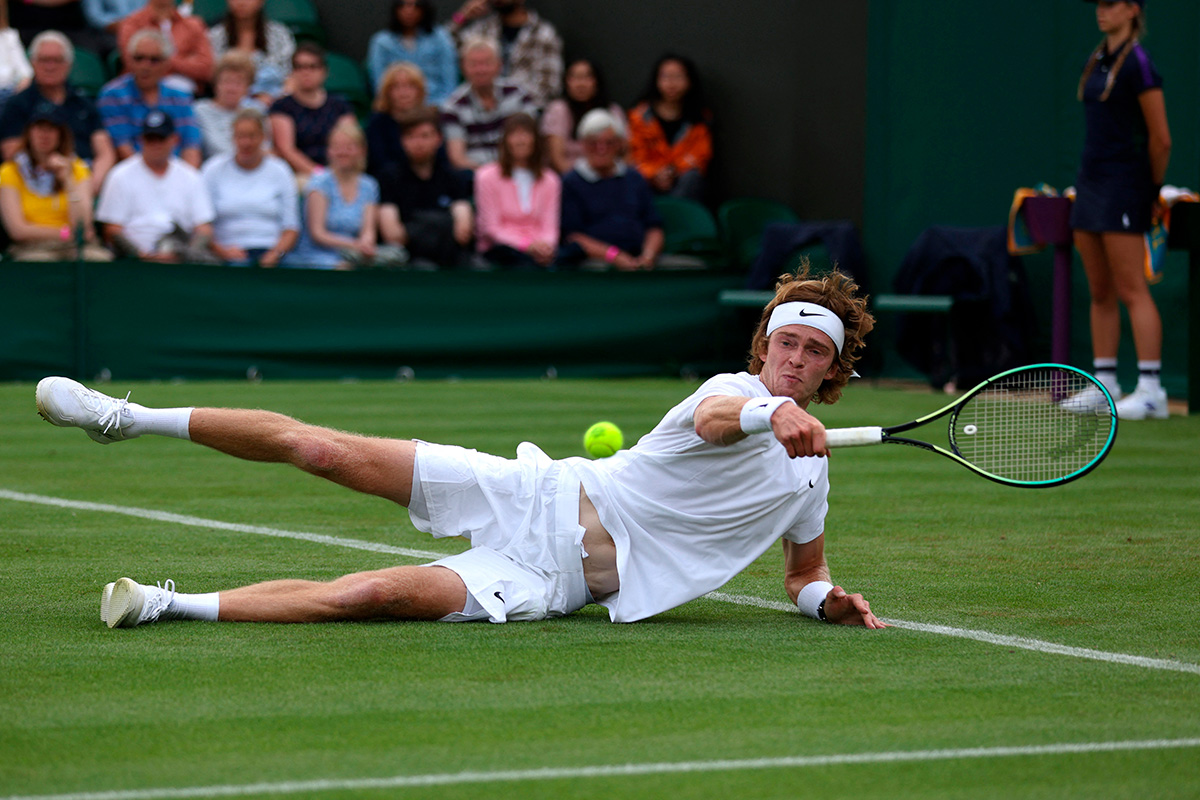 "Totalmente discriminatoria", Andrey Rublev por veto para Rusia y Bielorrusia en Wimbledon