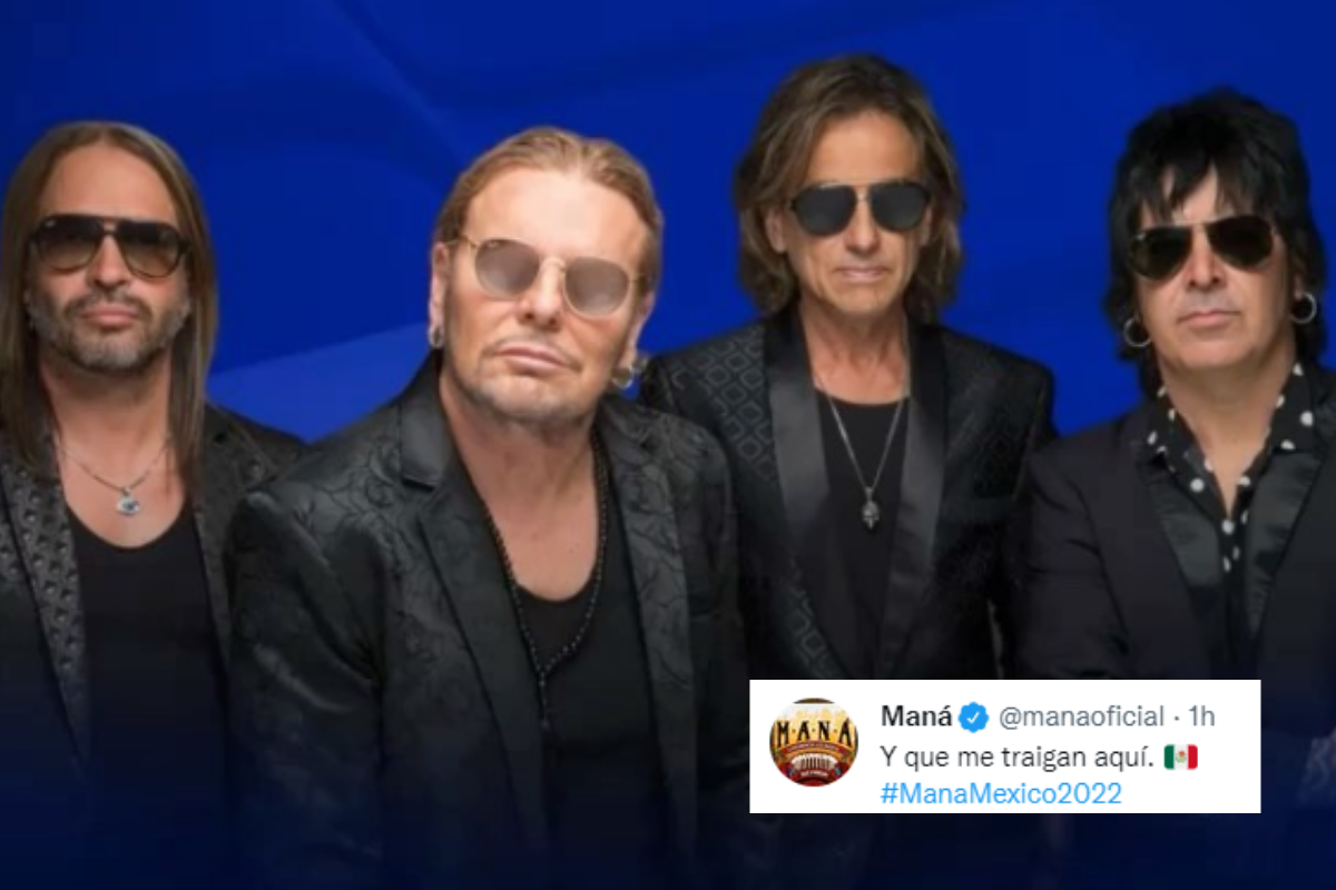 Foto: Instagram/ @manaoficial |Maná revela fecha se próximo concierto en México