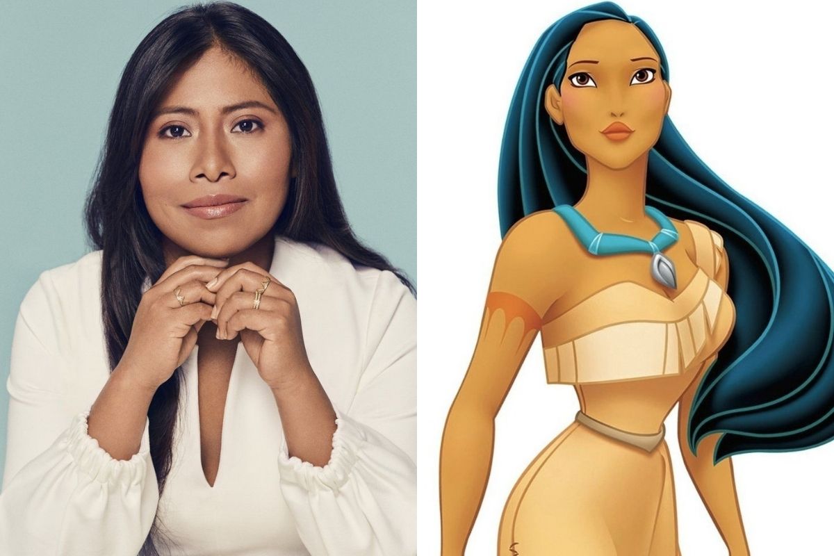 Foto:Twitter/@clarkdorante|¿Cómo dos gotas de agua? Yalitza Aparicio es en redes Pocahontas