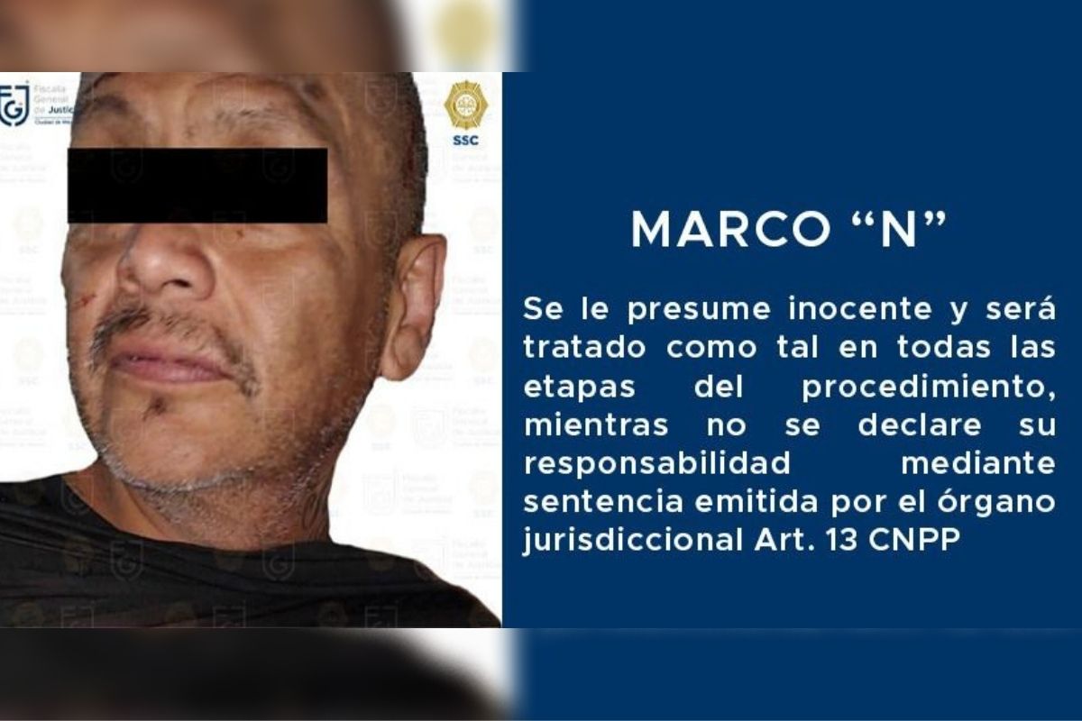 Foto:SSC| Vinculan a proceso a un hombre por feminicidio en Iztapalapa