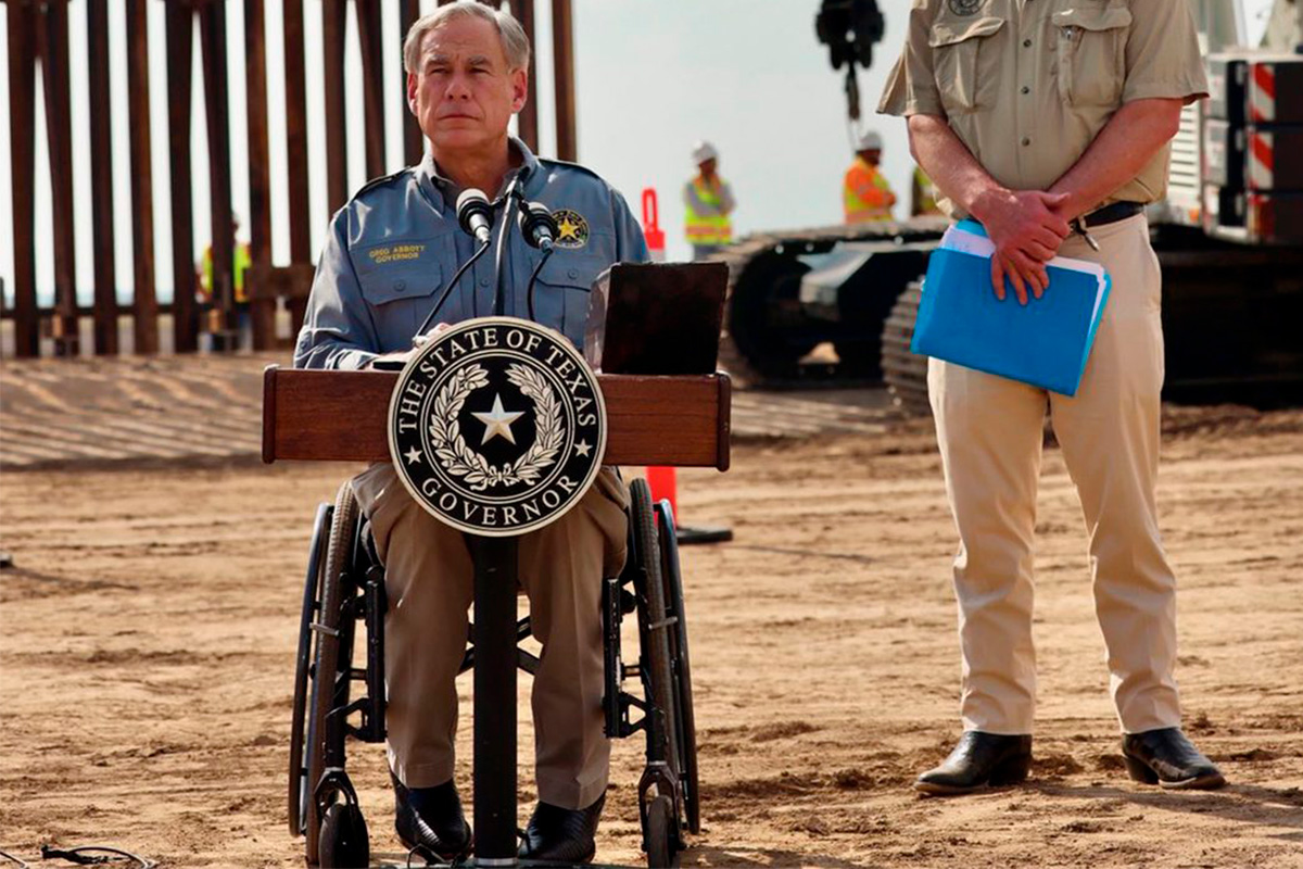 AMLO le pidió a Greg Abbott que en lugar de desplegar tropas en la frontera envíe una iniciativa para el control de las armas en EU.