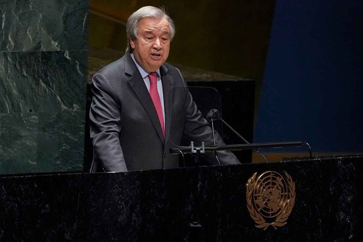 Guterres se propone como negociador en conflicto Rusia-Ucrania