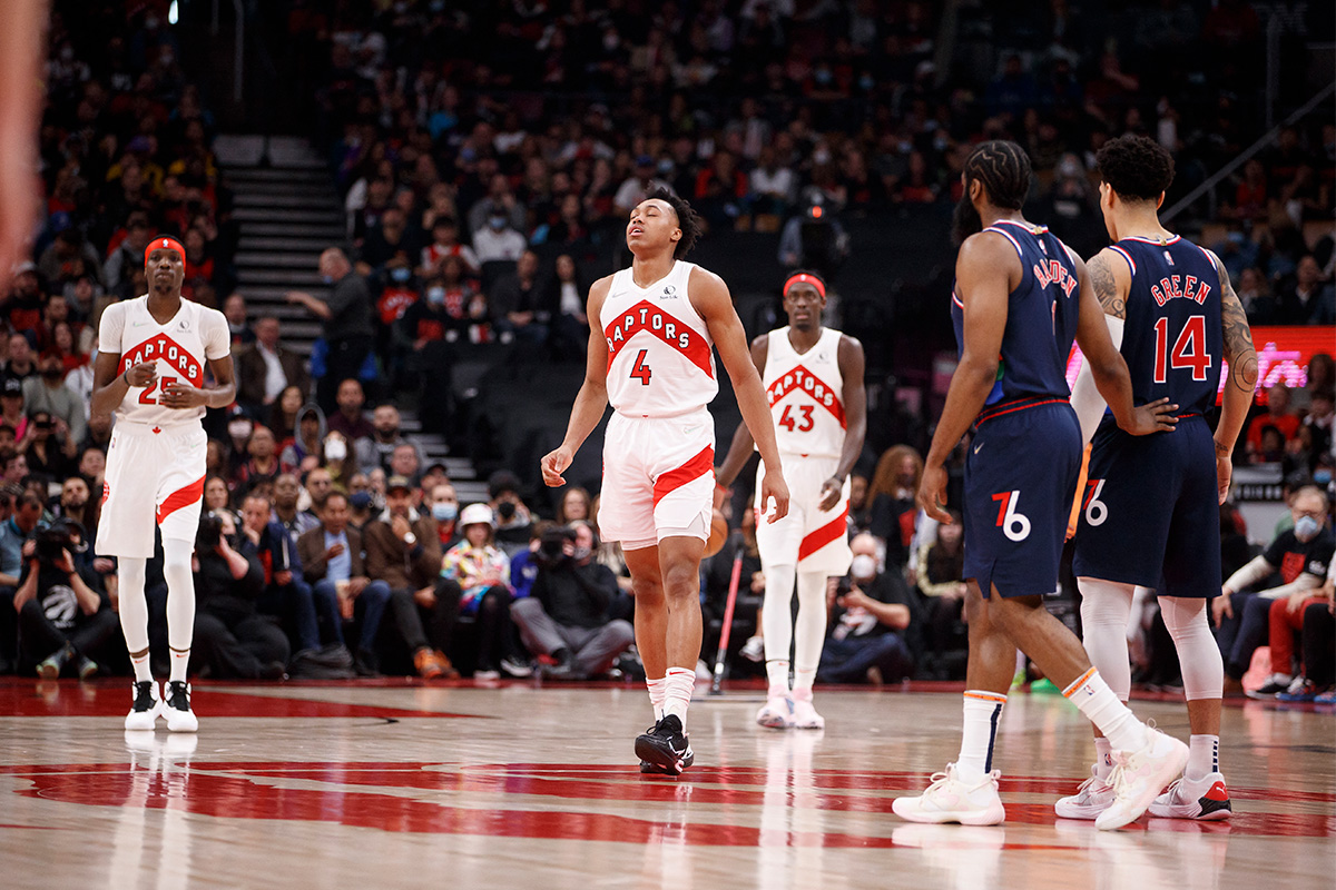 Scottie Barnes, alero de los Raptors, es novato del año