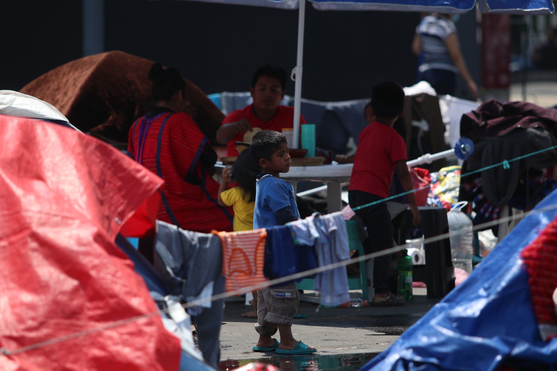 Foto: Cuartoscuro | SECGOB garantizará la seguridad y salud de niños triquis 