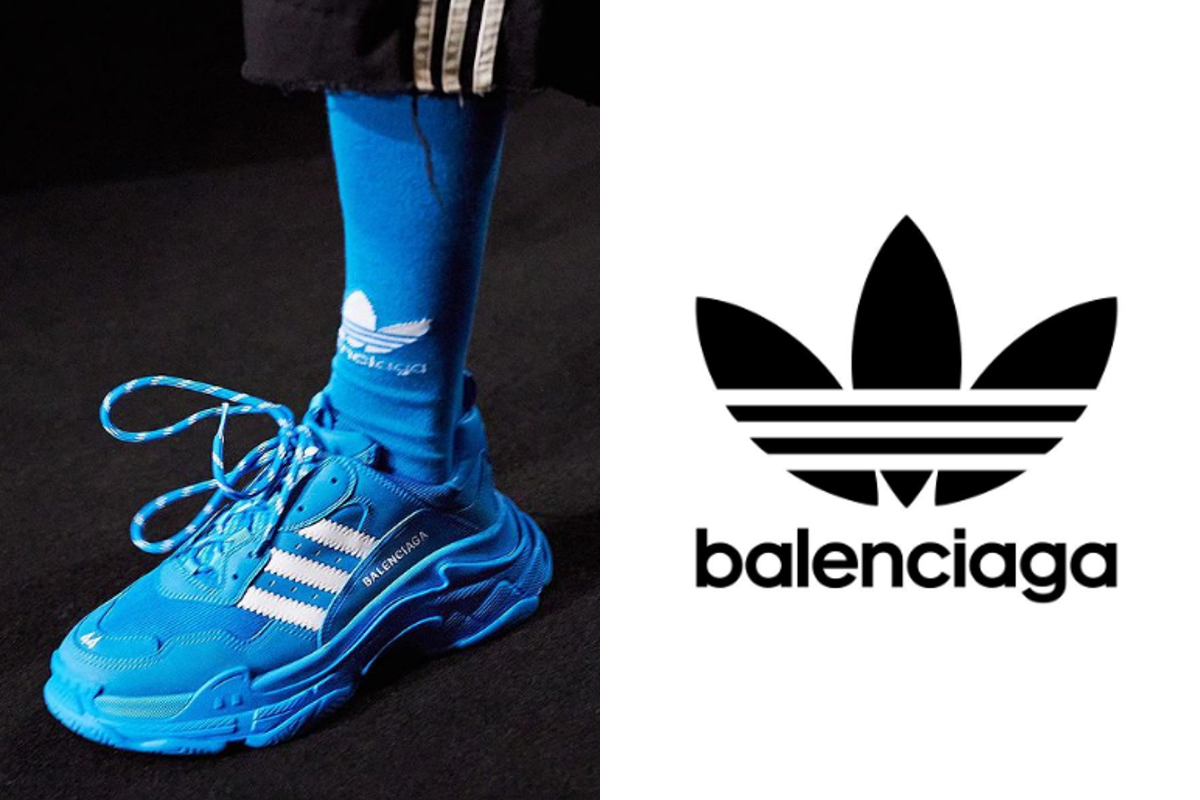 Adidas muestra los tenis en colaboración con Balenciaga.